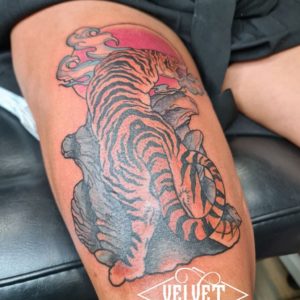 tatuaggio tigre re di roma