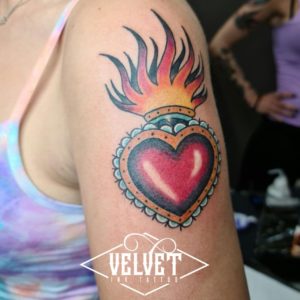 tatuaggio cuore
